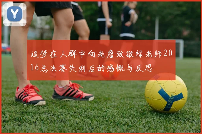 追梦在人群中向老詹致敬绿老师2016总决赛失利后的感慨与反思